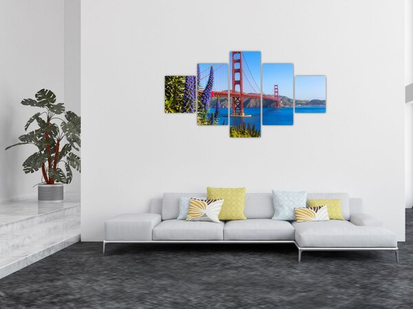 Obraz - Golden Gate Bridge, San Francisco (125x70 cm)