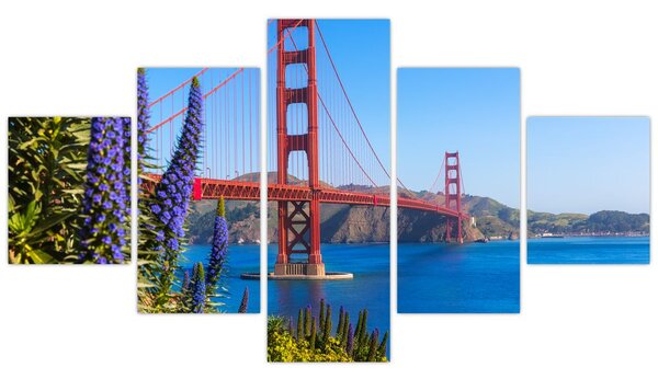 Obraz - Golden Gate Bridge, San Francisco (125x70 cm)