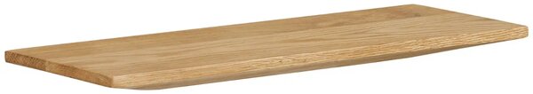 Nordic Living Dubová nástěnná police Calcata 43 cm