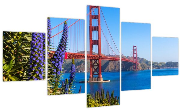 Obraz - Golden Gate Bridge, San Francisco (125x70 cm)