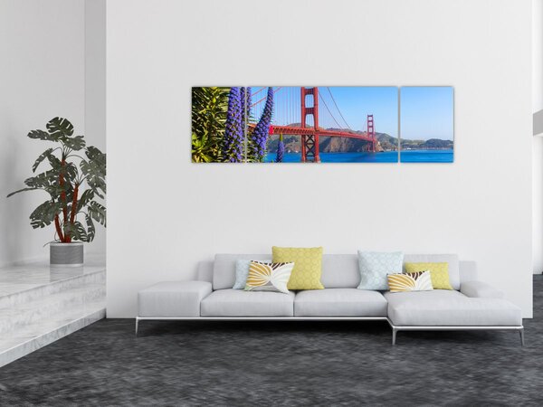 Obraz - Golden Gate Bridge, San Francisco (170x50 cm)
