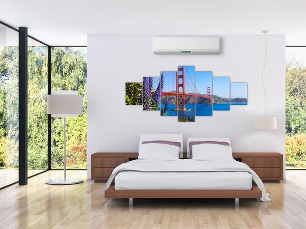 Obraz - Golden Gate Bridge, San Francisco (210x100 cm)