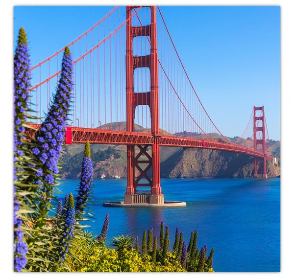 Obraz - Golden Gate Bridge, San Francisco (30x30 cm)