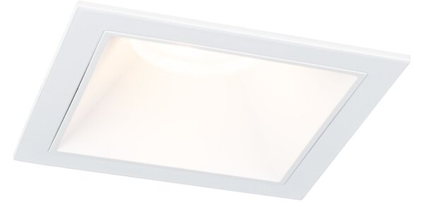 Paulmann 93128 Cole Coin, bodovka v bílé úpravě, 1x6W LED 2700K tříkrokové stmívání, 8,8x8,8cm, IP44