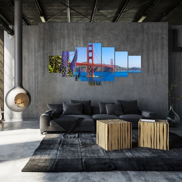 Obraz - Golden Gate Bridge, San Francisco (210x100 cm)
