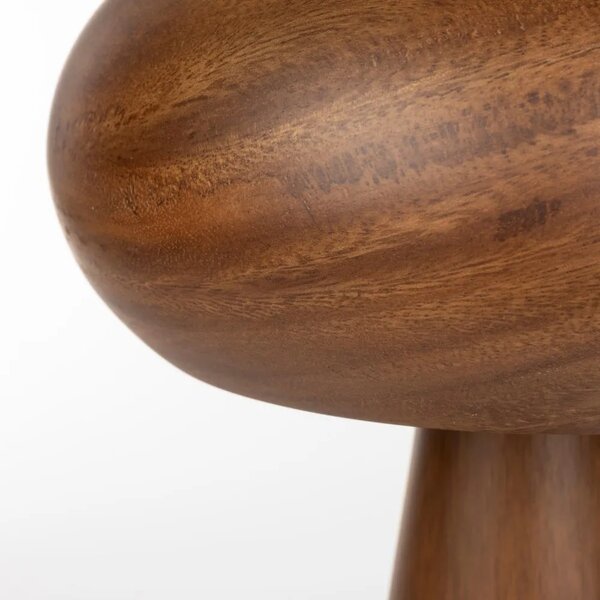 -25 % Dny Marianne - Dutchbone Hnědá dřevěná stolní lampa MOREL 37 cm