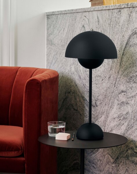 &Tradition Stolní lampa Flowerpot VP3, matt black 133084A218