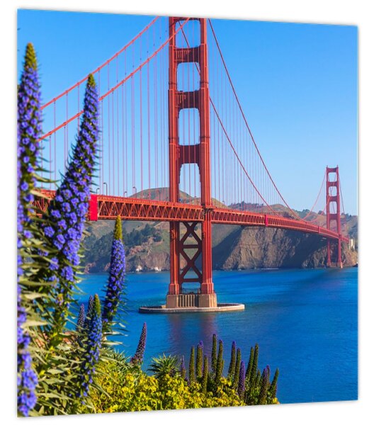Obraz - Golden Gate Bridge, San Francisco (30x30 cm)