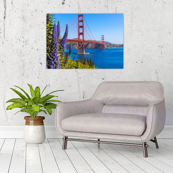 Obraz - Golden Gate Bridge, San Francisco (70x50 cm)