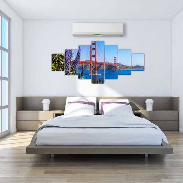 Obraz - Golden Gate Bridge, San Francisco (210x100 cm)