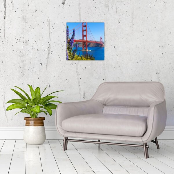 Obraz - Golden Gate Bridge, San Francisco (30x30 cm)