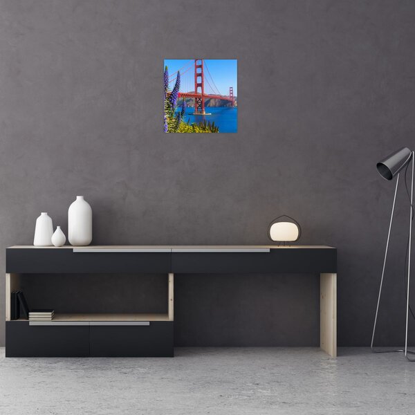 Obraz - Golden Gate Bridge, San Francisco (30x30 cm)