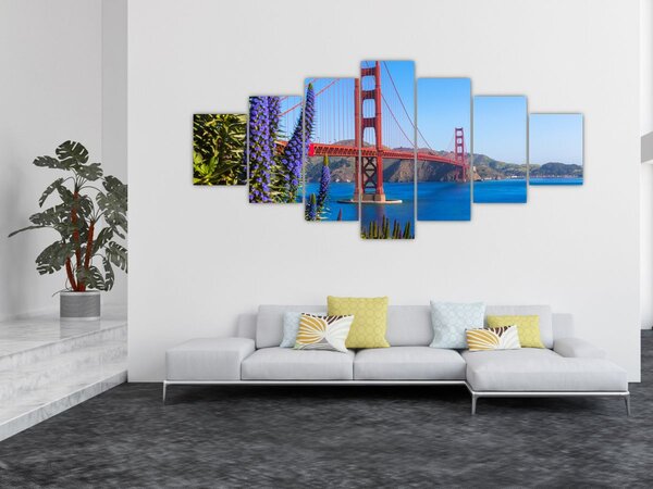 Obraz - Golden Gate Bridge, San Francisco (210x100 cm)