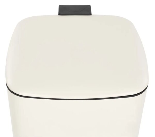 Housecraft Living Bílý pedálový odpadkový koš MARK 30 l