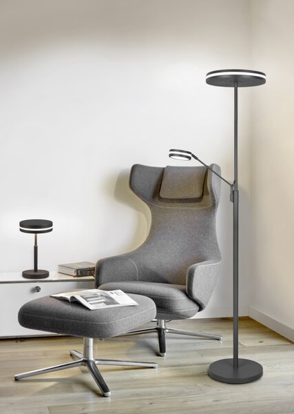 Stolní LED lampa FRANKLIN 1 antracitová