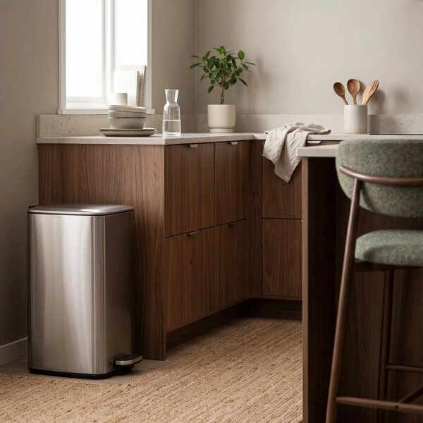 Housecraft Living Nerezový pedálový odpadkový koš MARK 20 l