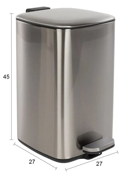 Housecraft Living Nerezový pedálový odpadkový koš MARK 20 l