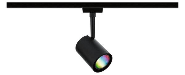 Paulmann 95664 Luxe, spot pro Urail system, Zigbee 4,8W GU10 RGBW + stmívatelné, matná černá