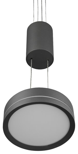 Závěsné LED svítidlo FRANKLIN 6 antracitová