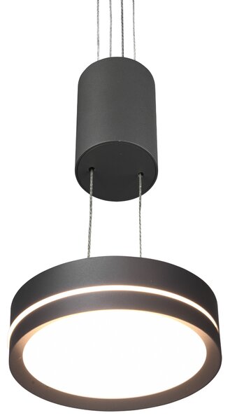 Závěsné LED svítidlo FRANKLIN 6 antracitová