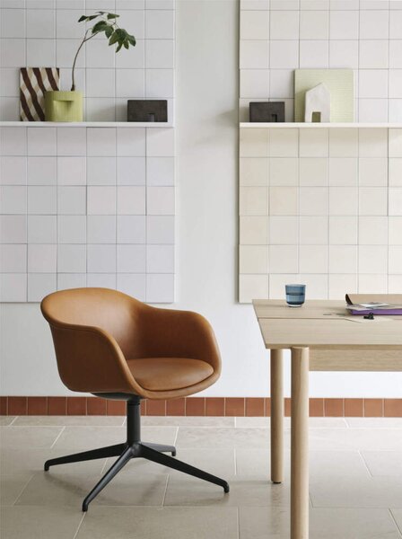 Muuto Květináč Ridge Planter H15, moss green