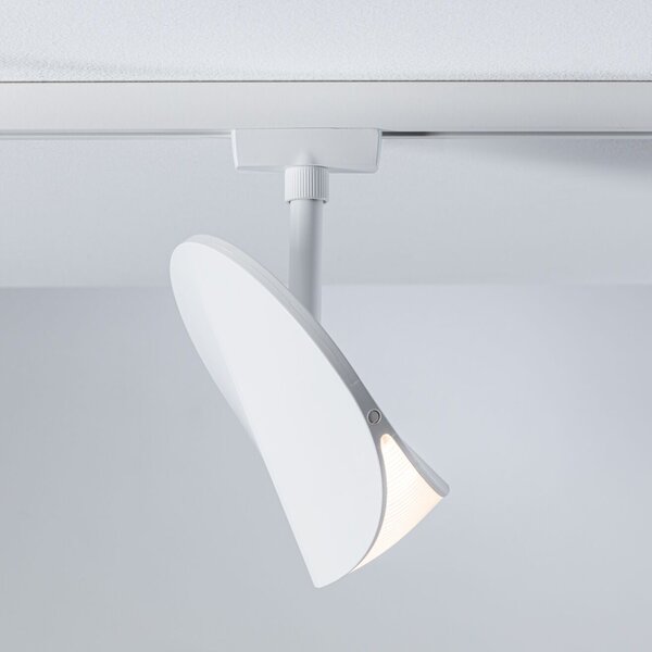 Paulmann 94960 Alejandro, spot pro Urail system, 10W LED 3000K tříkrokové stmívání, signální bílá