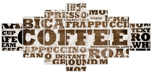 Obraz - Coffee (210x100 cm)