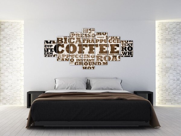 Obraz - Coffee (210x100 cm)