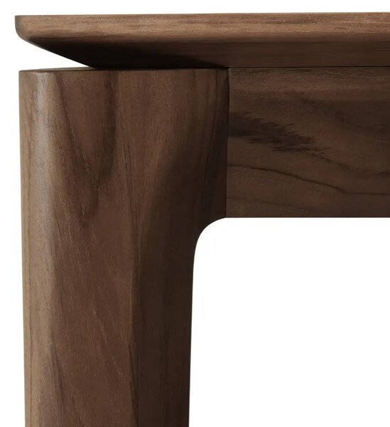 Ethnicraft Tmavý dřevěný jídelní stůl Bok 200 x 95 cm