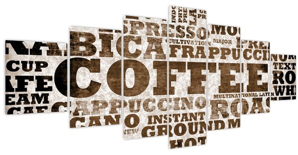 Obraz - Coffee (210x100 cm)