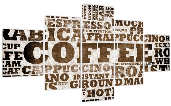 Obraz - Coffee (125x70 cm)