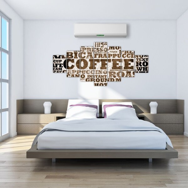 Obraz - Coffee (210x100 cm)
