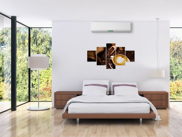 Obraz - Šálek kávy (125x70 cm)