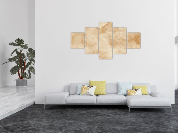 Obraz - Starý papírový pergamen (125x70 cm)