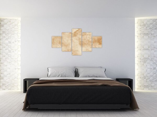 Obraz - Starý papírový pergamen (125x70 cm)