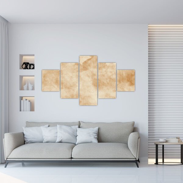 Obraz - Starý papírový pergamen (125x70 cm)