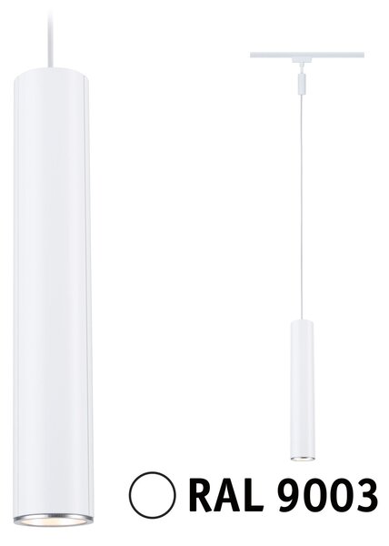 Paulmann 94888 Catalejo, závěsné svítidlo pro Urail, 1x10W GU10, signální bílá, výška 38cm