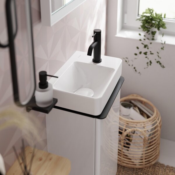 Hansgrohe Tecturis S umyvadlová baterie stojící černá 73301670