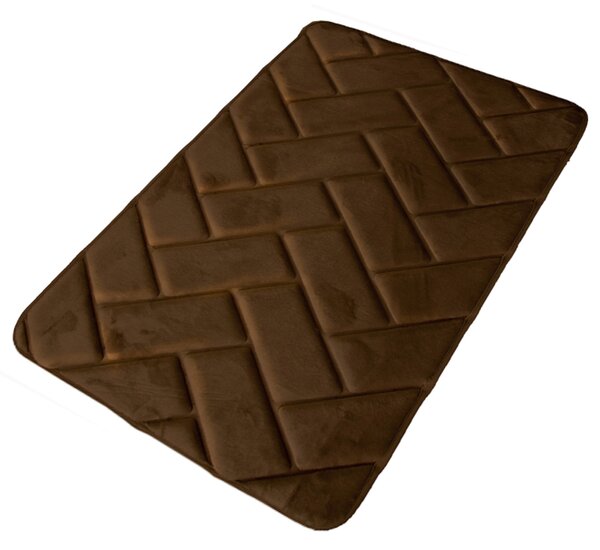 Koupelnová předložka SOFT 4 kávová, 50x80 cm