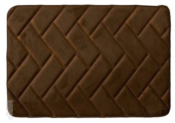 Koupelnová předložka SOFT 4 kávová, 50x80 cm