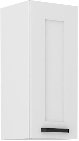 STL 30 cm skříňka horní jednodveřová LUNA Barevné provedení LUNA: Bílá / Bílá