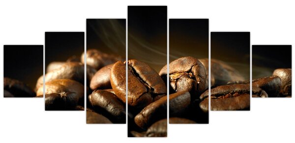 Obraz - Kávové zrna (210x100 cm)