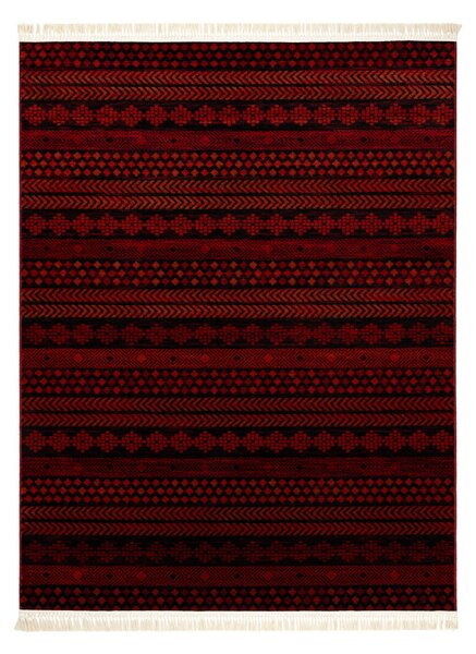 Dywany Łuszczów, Kusový koberec Orient 5132 vínový, 100x200, červená, kancelář
