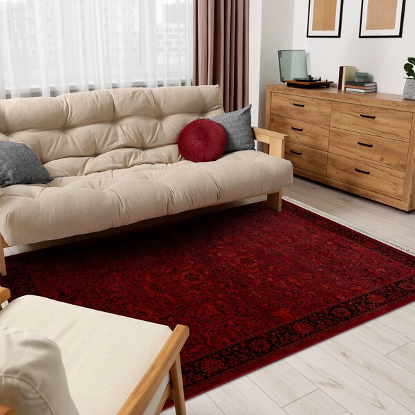 Dywany Łuszczów, Kusový koberec Orient 5125 vínový, 180x270, červená, kancelář