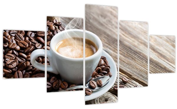 Obraz - Espresso (125x70 cm)