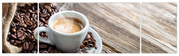 Obraz - Espresso (170x50 cm)