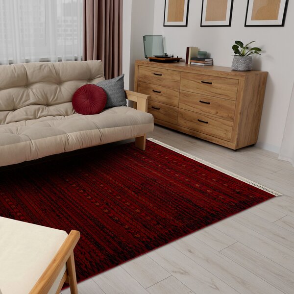 Dywany Łuszczów, Kusový koberec Orient 5820 vínový, 100x200, červená, kancelář