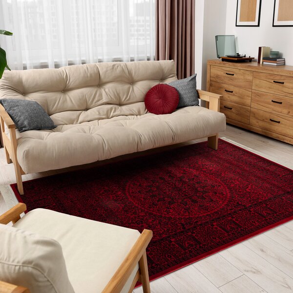 Dywany Łuszczów, Kusový koberec Orient 6039 vínový, 150x230, červená, kancelář