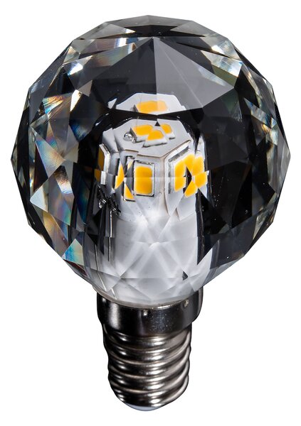 Dekorační LED žárovka E14 neutrální 4000k 3w 330 lm crystal