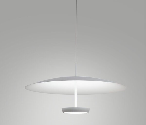 Fabas 3803-45-102 Yuko, moderní závěsné svítidlo, 40W LED 3000K tříkrokové stmívání, bílá, prům. 60cm